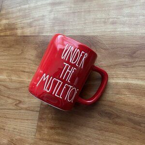 Rae Dunn Under the Mistletoe mug